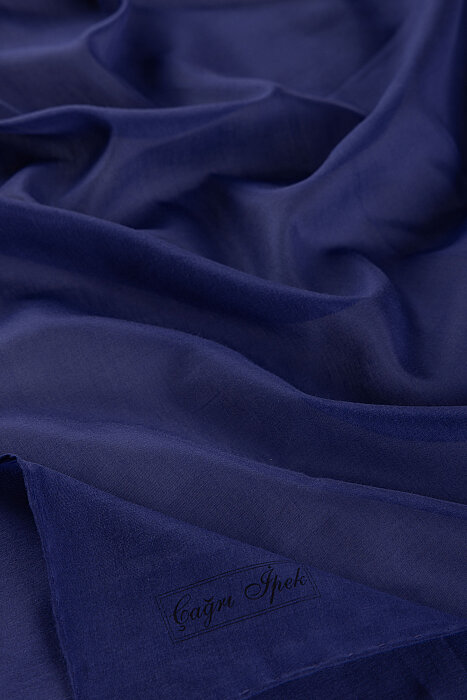 Mor Düz Pamuk İpek Eşarp (2)