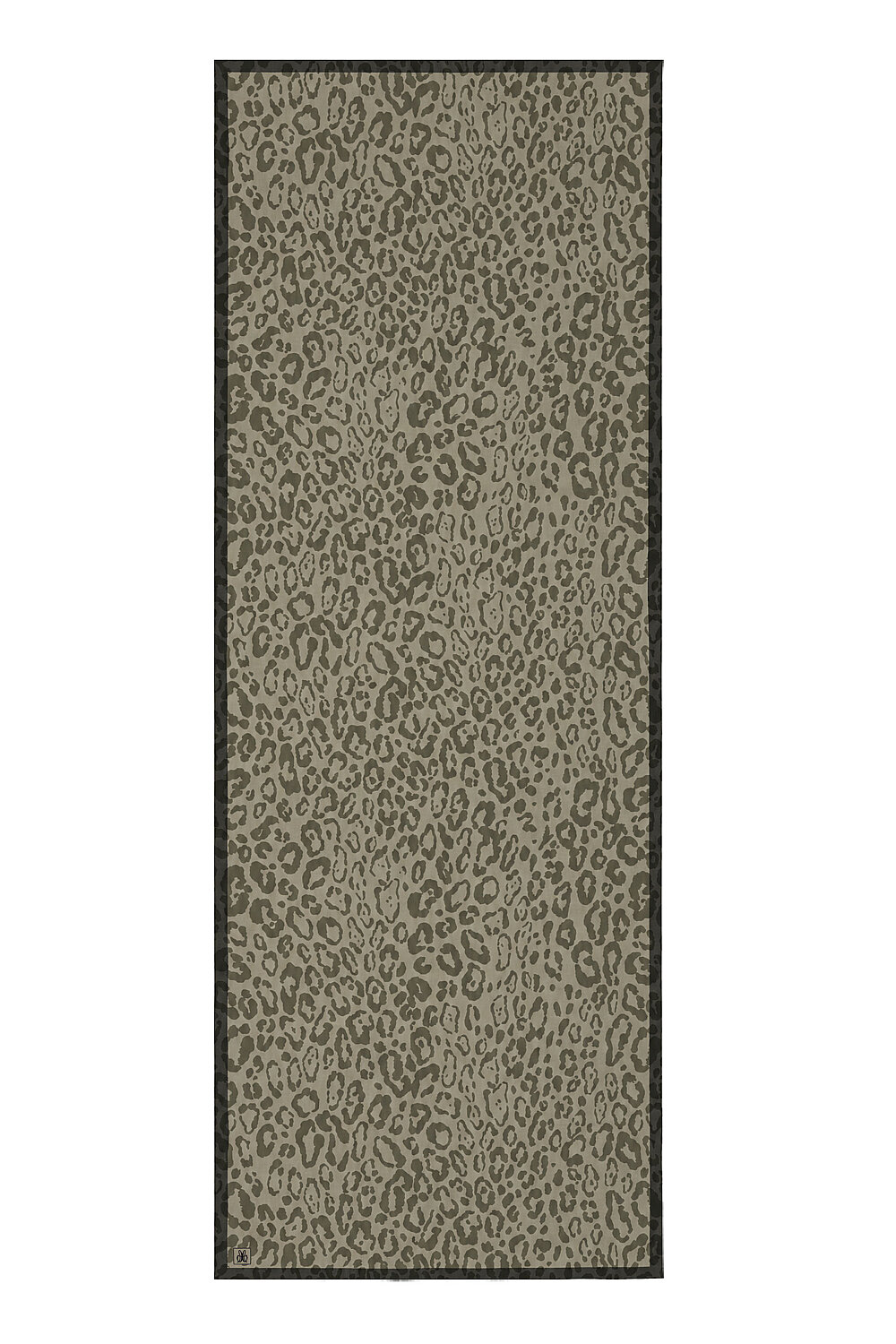 Pudra Wild Muse Desen Demor Krep İpek Şal - 2